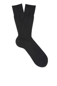 Black Silk Socks