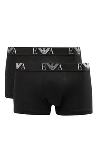 Cotton Stretch EA Logo Boxers, Pack of Two