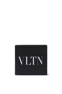 Valentino Garavani VLTN Leather Bifold Wallet