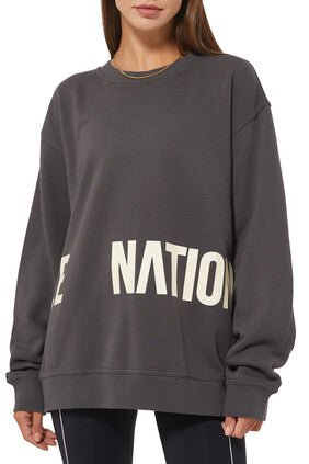 Logo Cotton Sweatshirt