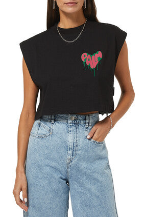 Spray Heart Muscle T-Shirt