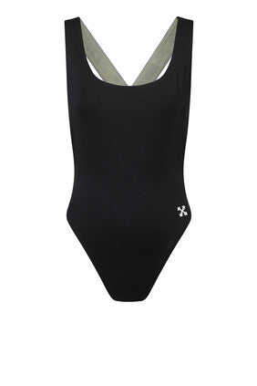 Logo One-Piece Swimsuit