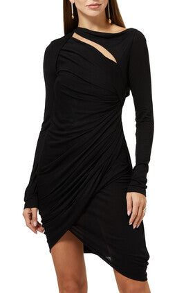 Scala Slash Neck Dress