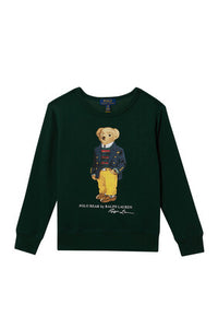 Knit Polo Bear Sweater