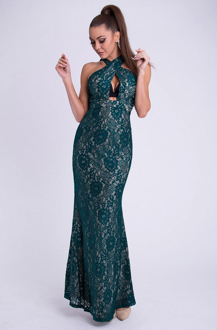 Dress  Dark Green 