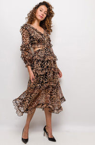 Danity  Dress Leopard 